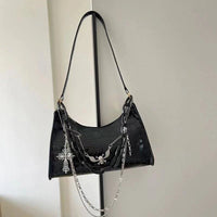 Midnight Chains Shoulder Bag