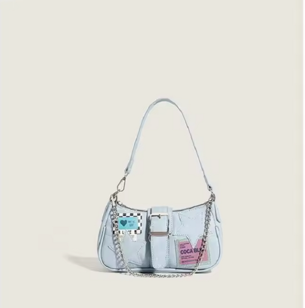 Velvet Chaos Shoulder Bag