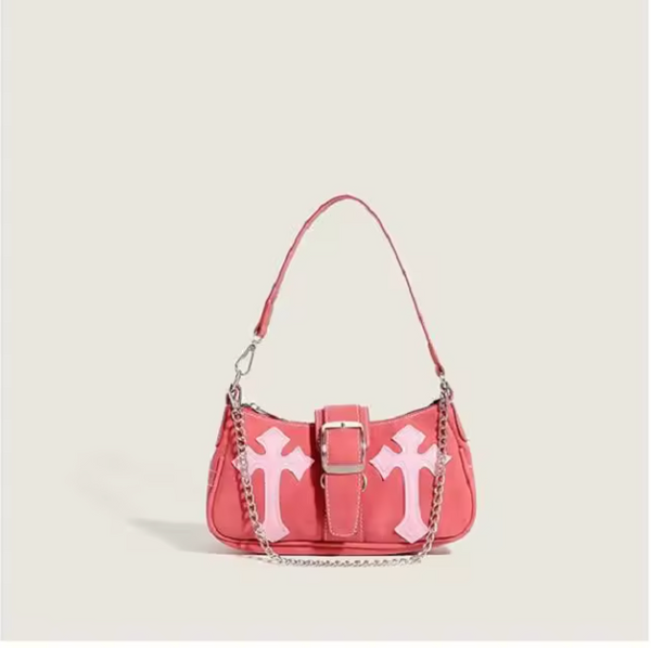 Velvet Chaos Shoulder Bag