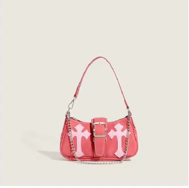 Velvet Chaos Shoulder Bag