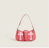 Velvet Chaos Shoulder Bag