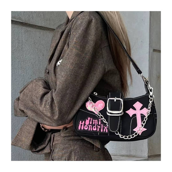 Velvet Chaos Shoulder Bag