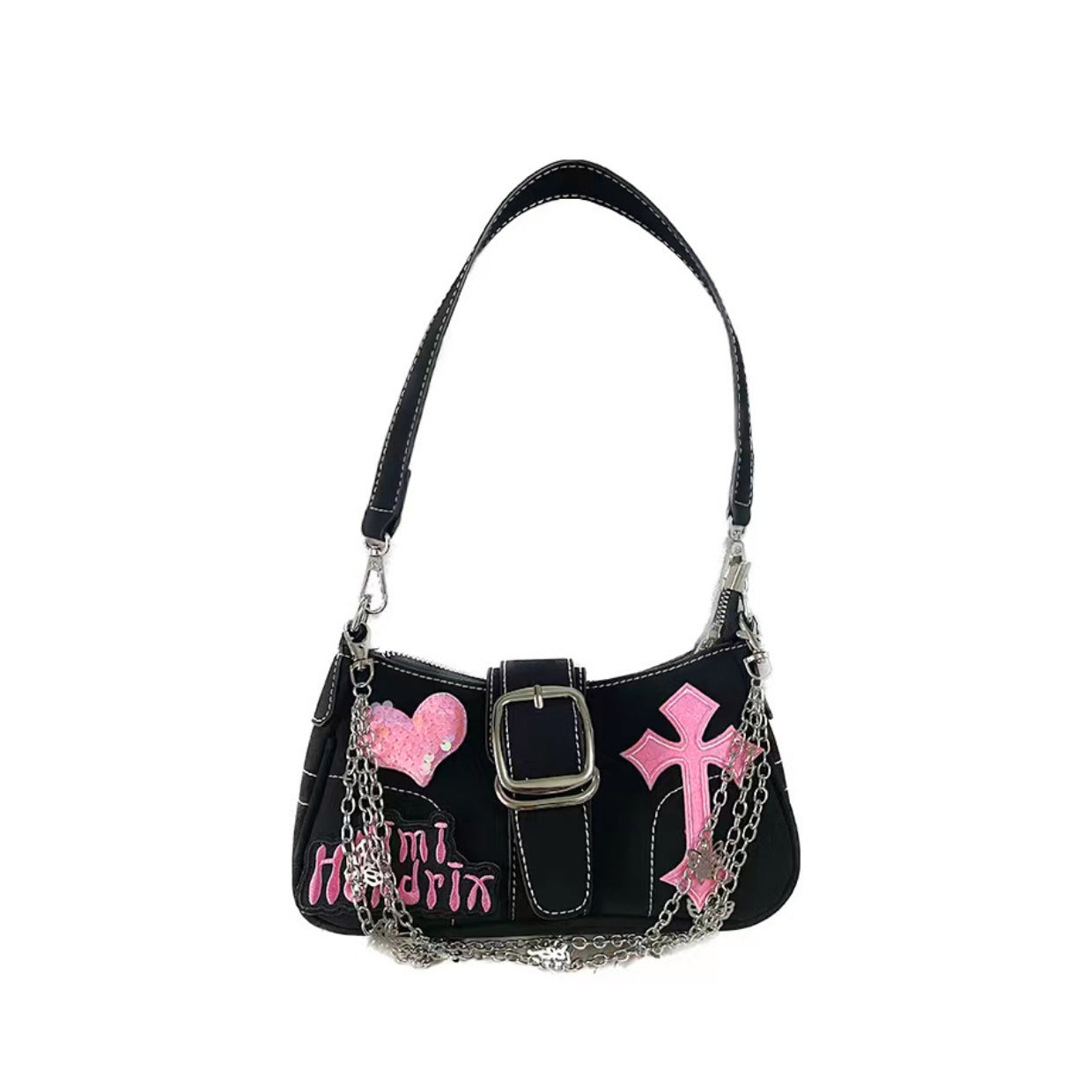 Velvet Chaos Shoulder Bag