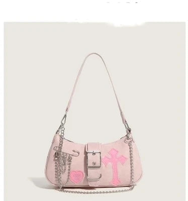 Velvet Chaos Shoulder Bag